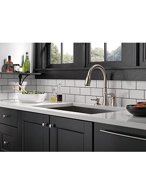 Ala Store 16970-SSSD-DST Handle Pull- Kitchen Musluk With Sıvı Sabun Dispenseri, Paslanmaz By Musluk
