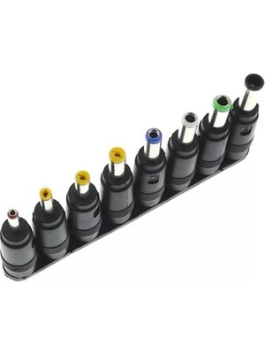 Ala Store 8in1 5.5 * 2.1-2.5mm Adaptör Dc Uç Çevirici Set Konnektör Başlık
