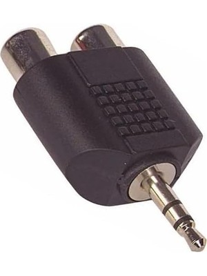 Ala Store 2 Rca Stereo Çevirici 2 Rca Aux Çevirici 3.5 mm Aux Rca Çevirici