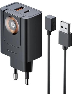 Ala Store CH-3700 30W 2'si 1 Arada Kablosuz ve Seyahat Şarj Adaptörü