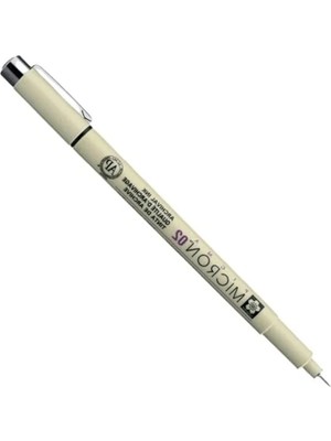 0.3 mm Siyah Pigma Micron Kalem, Hassas Çizimler Için