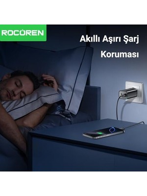 Ala Store 70W Gan Şarj Cihazı Type-C ve Usb-A 3-Portlu Hızlı Şarj Aleti