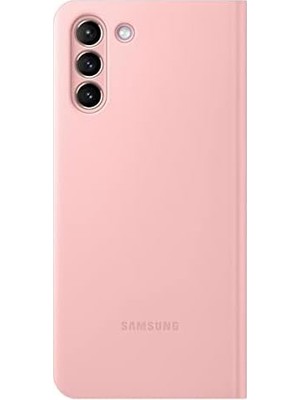 Ala Store Galaxy S21+ Akıllı LED View Kılıf - Pembe
