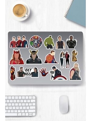 Ala Store Temalı Etiket Seti 2 - Laptop Notebook Telefon