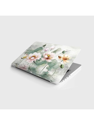 Ala Store Laptop Notebook Pc Kaplama Etiketi Çiçek 3D