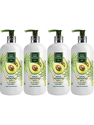Ala Store Doğal Yağlı El ve Vücut Losyonu 500 ml x 4 Adet