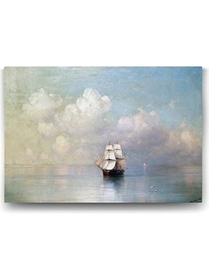 Ala Store Ivan Ayvazovski - Calm Seas Tablosu - 125X80CM