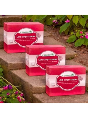 Ala Store Doğal Leke Karşıtı Sabun 140 gr x 3 Adet Tüm Cilt Tipleri Için Cilt Lekelerine Karşı