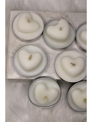 Ala Store BOTTIKO%100 Soya Wax Tealight Mum 8'li