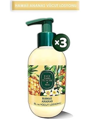Ala Store Hawaii Ananas El ve Vücut Losyonu 280 ml x 3