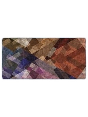 Ala Store Colorix Carpet Kaymaz Taban Tezgah Önü Mutfak Paspası 75X150 cm No: 201