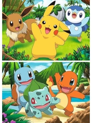 Ala Store 2X24 Parça Pokemon Puzzle