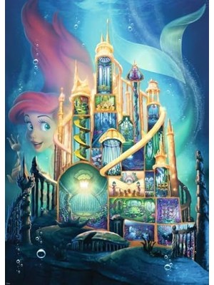 Ala Store 1000 Parçalı Puzzle Wd Ariel Şato, Yapboz