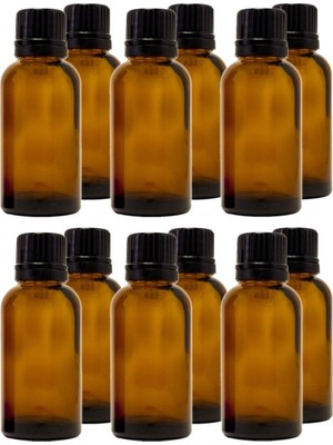 Ala Store Greenhealth 30 ml (1 Oz) Cam Şişe Euro Damlalıklı (12 Paket)