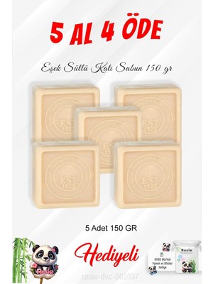 Ala Store Eşek Sütü Katı Sabun 150 gr 5 Al 4 Öde ve Rosie Pamuk