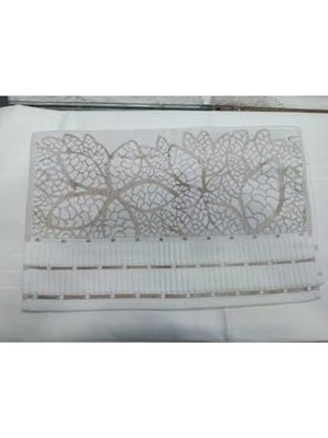 Ala Store Serdar Çeyiz Evi Yapraklı El Yüz Havlusu 1 Çift Çok Renkli 90 x 50