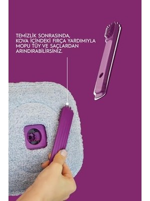 Ala Store Wondero +2 Yedek Moplu Bezli Temiz Su ile Kirli Su ile Ayıran Otomatik Temizlik Seti