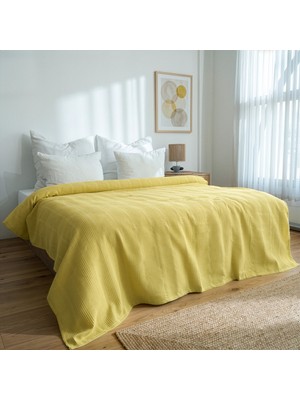 Tekstil Home Pike Çift Kişilik %100 Pamuk Bordürlü Model Lüx Yatak Örtüsü
