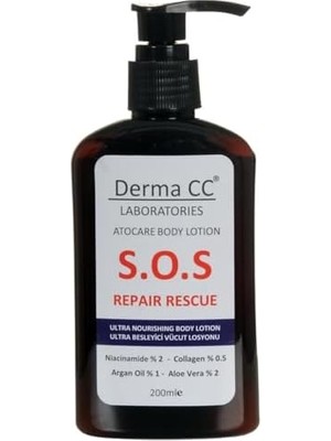 Ala Store Derma cc Laboratorıes Atocare Body Lotion S.o.s Bakım - Atopik Ciltlere Özel Vücut Losyonu, 200 Mililitre