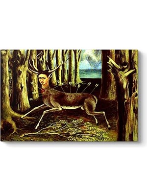 Ala Store Kahlo - The Wounded Deer Tablosu 75 x 50