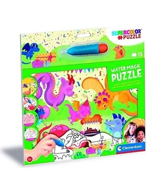 Ala Store - 22245-15 Parça Water Frame Puzzle - Baby Dragons