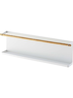 Ala Store 5475 Tosca Duvar Rafı, Beyaz, Çelik/ahşap, Minimalist, 62,5 x 9,5 x 18 cm