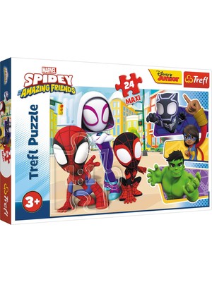 Ala Store Puzzles - "24 Maxi" - Örümcek ve Arkadaşları/örümcek ve Muhteşem Arkadaşları