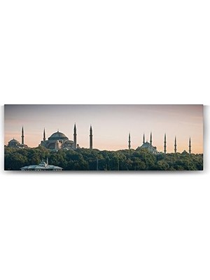 Ala Store Istanbul Camiler Panorama Tablo - 90X30CM