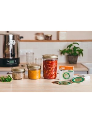 Ala Store Le Parfait Familia Cam Kavanoz Sızdırmaz Kapaklı 350ML (6 Adet)