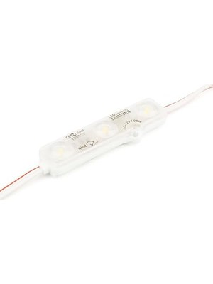 Ala Store 50 Adet Günışığı 3000K Modül LED Mercekli 12V 1.08 Watt, Beyaz ve Günışığı Renk Seçeneği, Tabela, Akvaryum, Vitrin Uygulama
