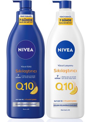 Ala Store Q10 Sıkılaştırıcı Vücut Losyonu 400 Ml,72 Saat Nemlendirici,7 Günde Sıkılaşma,esnek Cilt,c Vitamini,kolajen,normal Ciltler Için + Sıkılaştırıcı Vücut Sütü 400 ml