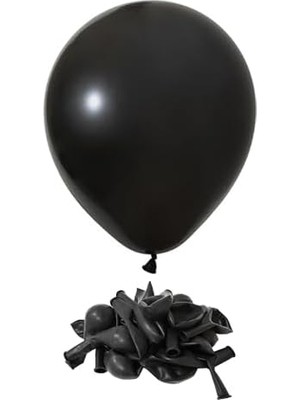 Ala Store 18 Inç Siyah Büyük Boy Balon 45 cm