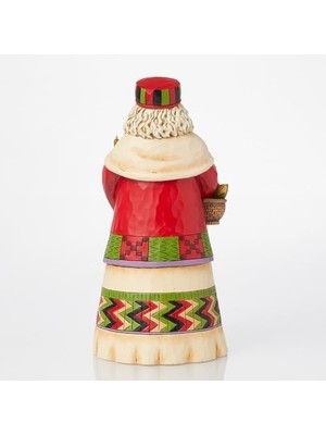 Ala Store Jim Shore Heartwood Afrika Baba Figürü, Reçine, 18CM, Çok Renkli