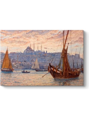 Ala Store Haliç Manzara Oryantal Tablosu 90 x 60