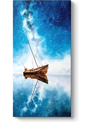 Ala Store Yıldızlı Gecede Sandal Tablosu 40 x 80