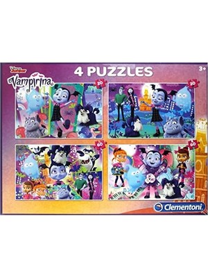 Ala Store - Progressive Puzzle 4ın1 Vampirina