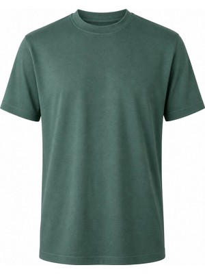 Trender Basic Modal Octavian Yeşil Erkek T-Shirt 226-35