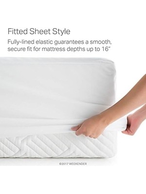 Ala Store Otel-Grade Fuenfkant-Jersey Nevresim – Su Geçirmez Pu-Katman – Sessiz – Nefes Alır – Sınırlı Dikişler,