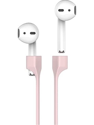 Esranın Dünyası Mcstorey Mıknatıslı Kulaklık Askısı | Airpods ve Tws Kulaklıklarla Uyumlu Boyun Askısı, Silikon Kordon, Spor ve Günlük Kullanım Için Düşme Önleyici Tutucu Pembe