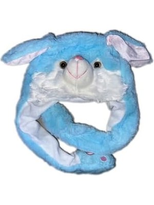 Ala Store Mınıso Kulakları Hareket Eden Peluş Şapka - Tavşan, Standart, 832700175, Çok Renkli, Yetişkin