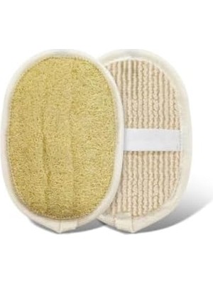 Ala Store Oval Kabak Lifi, Çift Taraflı Doğal Banyo Kesesi-Antibakteriyel Sağlıklı Bulaşık Süngeri, Seyahat BOY,15X11 Cm, Rovin Kumaşlı,çok Amaçlı Kullanım Cilt Yenileyici Canlandırıcı Etki, Antiselülit