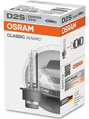 Esranın Dünyası Osram Ampul Classic Xenarc D2S 35W Xenon 66240CLC          [enerji Sınıfı A]