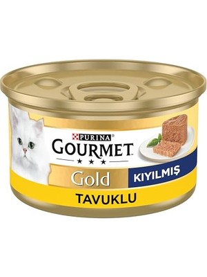 Esranın Dünyası Gold Kıyılmış Tavuklu Yaş Kedi Maması 85 G