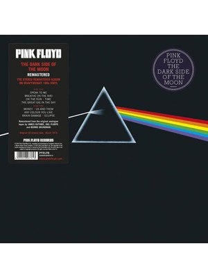 Plak Dolabı Pink Floyd – The Dark Side Of The Moon (2016 Remastered) (LP) Plak (Sıfır - Kapalı Ambalaj)