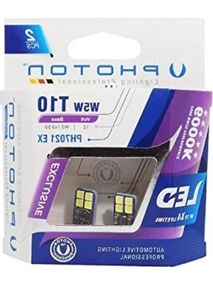 Esranın Dünyası T10 W5W Canbus LED Ampul, 2'li Blister Set, Yüksek Performans