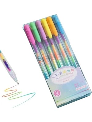 Esranın Dünyası Renkli Jel Kalem Seti, 0,8 mm Uç ile El Yazısı Için