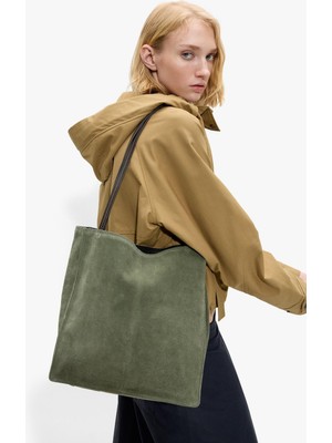 Parfois Kadın Deri Shopper Çanta