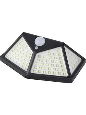 Esranın Dünyası Hareket Sensörlü Güneş Enerjili Bahçe Aydınlatması, Su Geçirmez, 100 Led, Beyaz Işık
