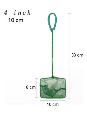 Hereveoyuncak Akvaryum Balık Yakalama Kepçesi 4 Inç 10 Cmm