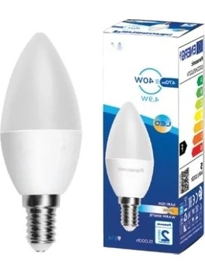 Esranın Dünyası 4,9W E14 LED Lamba - Sarı Işık, 470LM, 2700K